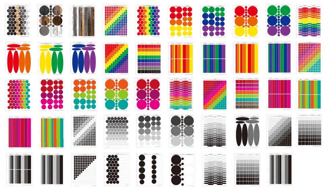 Greeking Color Sticker Pages — Licensed for Film & TV – Greek-Kit