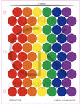 1 Circles (Palette 1) - Color Stickers