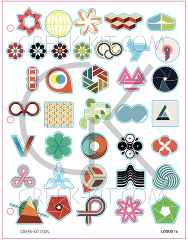 Creative Page - Logos 1a - Vector Stickers