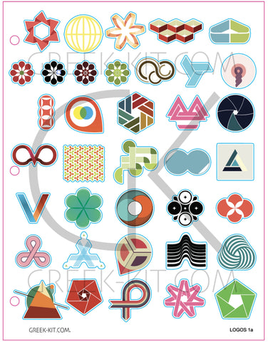Creative Page - Logos 1a - Vector Stickers