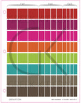 1 Misc Squares (Palette 2) - Color Stickers