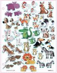 Creative Page - Animal 1a - Vector Stickers