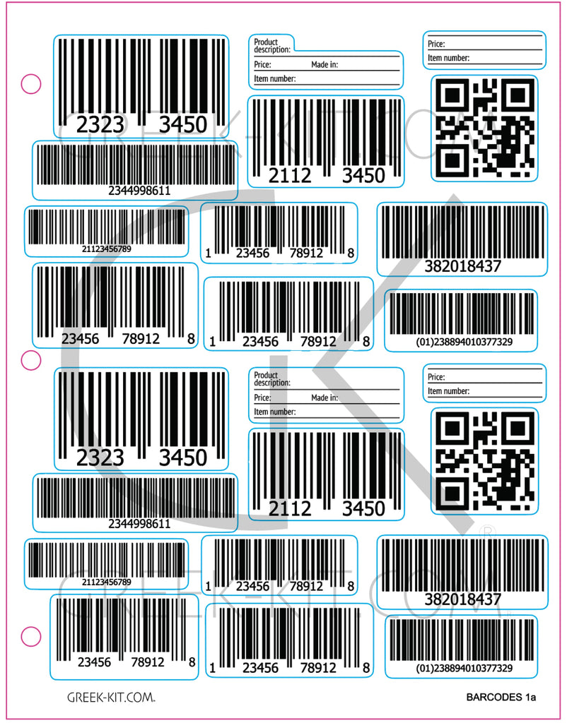Code Pages Barcode Creative Barcodes