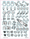 Creative Page - Doodles 1a - Vector Stickers