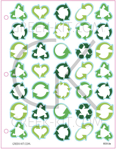 Creative Page - Eco 2a - Vector Stickers