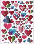 Creative Page - Hearts 1a - Vector Stickers