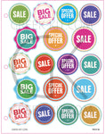 Creative Page - Sale 3a - Vector Stickers