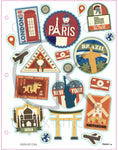 Creative Page - Travel 1a - Vector Stickers