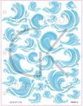 Creative Page - Waves 1a - Vector Stickers