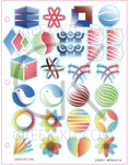 Metallic Page 1a - Logos 1 - Vector Stickers